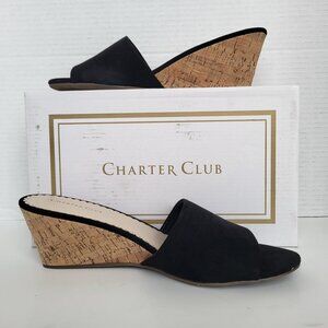 .Charter Club - Nallahh Wedge Sandals -